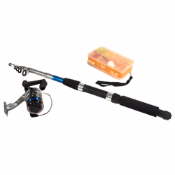 Game on Fishing Canne Tele 2.10m+accessoir