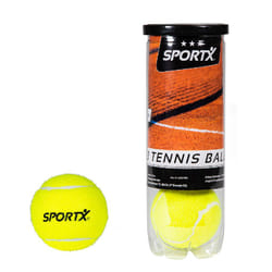 SportX Balle Tennis 3 Pcs. en tube ****