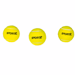 SportX Balle Tennis 3 Pcs. en tube ****
