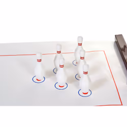 Clown Games Jeu de bowling de table 120 cm