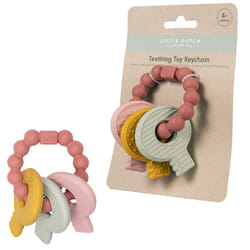 Rubo Toys Little Dutch Trousseau de clés de dentition rose