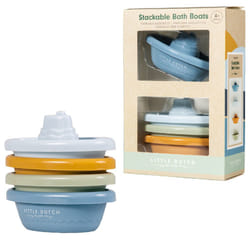 Rubo Toys Little Dutch Bateaux de Bain à Empiler Blue