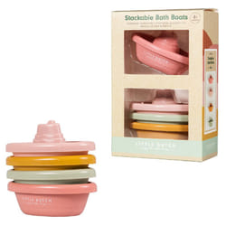 Rubo Toys Little Dutch Bateaux de Bain à Empiler Rose
