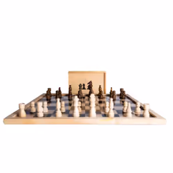 Clown Games Pièces d'échecs Bois