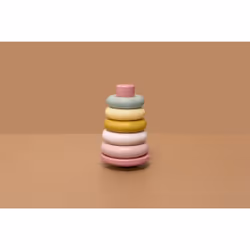 Rubo Toys Little Dutch Anneaux à empiler Rose - Vue supplémentaire 6