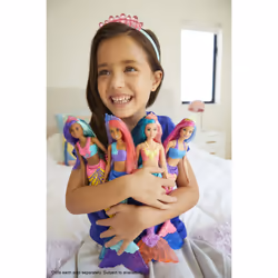 Barbie Dreamtopia Assortiment Sirenes Poupée mannequin 32 cm Assorties - Vue supplémentaire 4