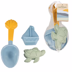 Rubo Toys Little Dutch Ensemble de plage 3 pièces Sailors Ba, Ensemble de jouets de plage, 1,5 an(s), Plastique, Bleu
