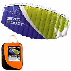 Rhombus Stardust 1.5, Cerf-volant double ligne (cascade), 8 an(s)