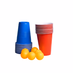 Clown Games Beer Pong 20 gobelets 6 balle