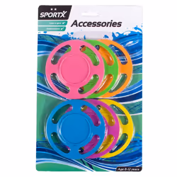 SportX Disque De Plonge 6 Pcs, Disque de plongée, 8 an(s), Multicolore