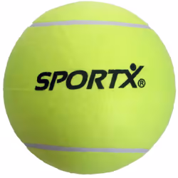 SportX Balle Tennis 22cm.Jaune