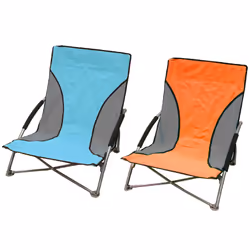 Summertime Chaise de Plage Oxford 2 Ass, Multicolore, Plastique, Assis(e), Acier, Chine, 650 mm