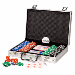 Clown Games Poker set alu koffer 200 dlg