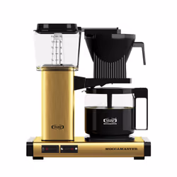 Moccamaster KBG 741 AO, Machine à café filtre, 1,25 L, Café moulu, Laiton