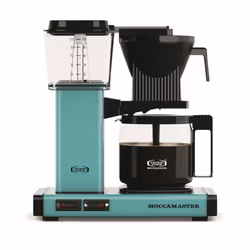 Moccamaster KBG 741 AO, Machine à café filtre, 1,25 L, Café moulu, Turquoise