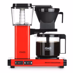 Moccamaster KBG 741 AO, Machine à café filtre, 1,25 L, Café moulu, Rouge