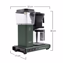 Moccamaster 53991 machine à café Semi-automatique Machine à café filtre 1,25 L