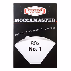Moccamaster 85090, Filtre à café, Moccamaster, Blanc, Papier, 80 pièce(s)