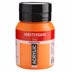 Amsterdam Standard, 500 ml, Orange, Bouteille, Imperméable