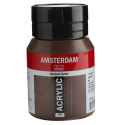 Amsterdam Standard peinture acrylique 500 ml Marron Bouteille