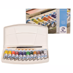 Van Gogh 20800112, 10 ml, Bleu, Vert, Gris, Rouge, Blanc, Jaune, 12 pièce(s)