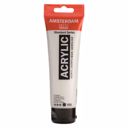 Amsterdam 17091052, Blanc, Peinture acrylique, Liquide + gel, 120 ml