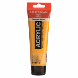 Amsterdam 17092702, Jaune, Peinture acrylique, Liquide + gel, 120 ml