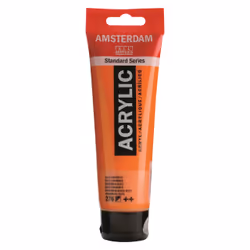 Amsterdam 17092762, Orange, Peinture acrylique, Liquide + gel, 120 ml