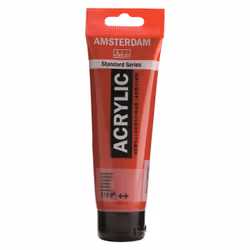 Amsterdam 17093182, Rouge, Peinture acrylique, Liquide + gel, 120 ml