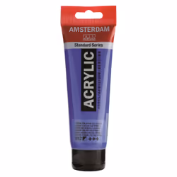 Amsterdam 17095122, Bleu, Peinture acrylique, Liquide + gel, 120 ml