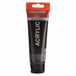Amsterdam 17097352, Noir, Peinture acrylique, Liquide + gel, 120 ml