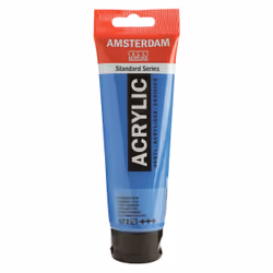 Amsterdam 17095722, Bleu, Peinture acrylique, Liquide + gel, 120 ml