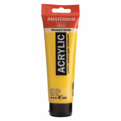 Amsterdam 17092682, Jaune, Peinture acrylique, Liquide + gel, 120 ml