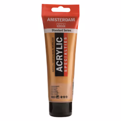 Amsterdam 17098032, Or, Peinture acrylique, Liquide + gel, 120 ml