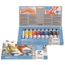 Van Gogh 20820110 peinture à l'eau Bleu, Gris, Blanc, Jaune 10 ml Tube 10 pièce(s)