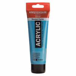 Amsterdam 17095222, Bleu, Peinture acrylique, Liquide + gel, 120 ml
