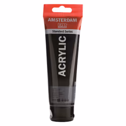 Van Gogh 17097022, Noir, Peinture acrylique, Liquide + gel, 120 ml