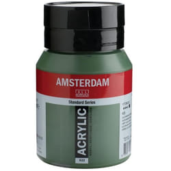 Amsterdam Standard peinture acrylique 500 ml Vert, Olive Bouteille