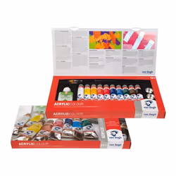 Van Gogh 22820506, Multicolore, Peinture acrylique, Liquide, 10 pièce(s)