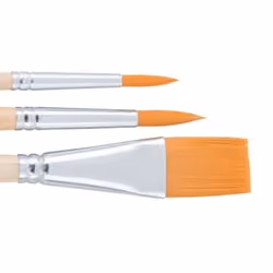Talens 9099133M, Set de pinceaux, Assortie, Polyester, 3 pièce(s)