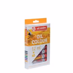 Talens 9020108M, Multicolore, Peinture à l'huile, Liquide, 12 ml, 8 pièce(s)