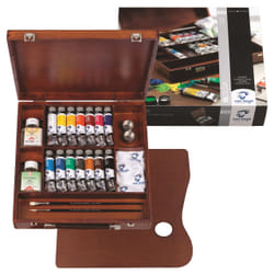 Van Gogh 02840100 peinture à l'huile 40 ml Tube Noir, Bleu, Vert, Rouge, Rose, Umbra, Blanc, Jaune