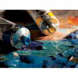 Rembrandt 18840002 peinture acrylique Noir, Bleu, Vert, Orange, Rouge, Rose, Blanc, Jaune Tube