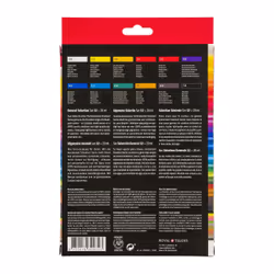 Amsterdam 17820412 peinture acrylique 20 ml Noir, Bleu, Marron, Vert, Violet, Rouge, Blanc, Jaune Tube