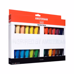 Talens 17820424, Multicolore, Peinture acrylique, Liquide, 20 ml, 24 pièce(s)