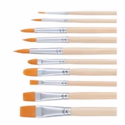 Talens 9099232M, Set de pinceaux, Assortie, Polyester, 10 pièce(s)