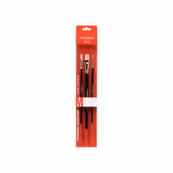Talens 90960092, Set de pinceaux, Assortie, Noir, Assortie, Moyen, 3 pièce(s)