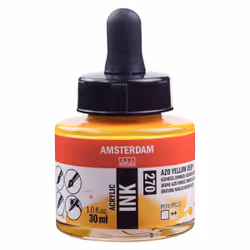 Amsterdam 17202700, Jaune, 30 ml, 1 pièce(s), Azo Yellow Deep