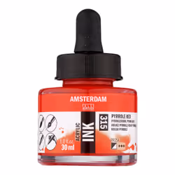 Amsterdam 17203150, Rouge, 30 ml, 1 pièce(s), Pyrrole Red