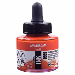 Amsterdam 17203990, Rouge, 30 ml, 1 pièce(s), Naphthol Red
